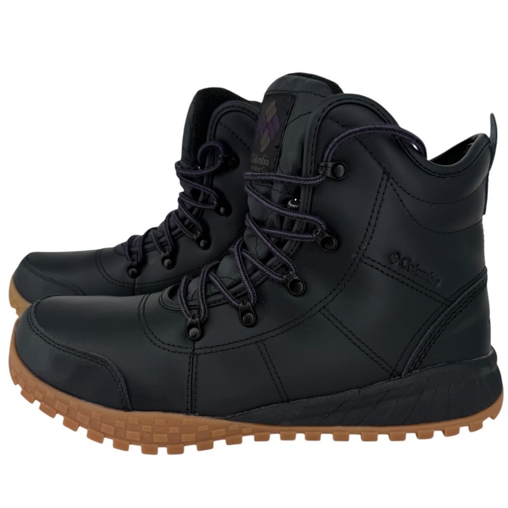 Columbia Mens Fairbanks Rover Boots Omni-Heat Black Gum Sz 10.5 Outdoor Gorpcorr